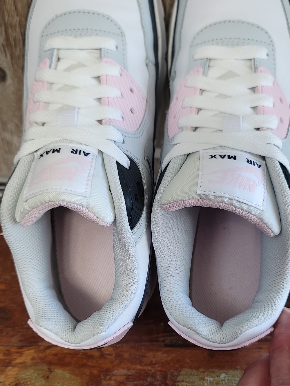 🔥 Nike Air Max 90 LTR "Pink Foam/Armory Navy" Wmns 7 Great Cond! Fast Shipping - Picture 9 of 16